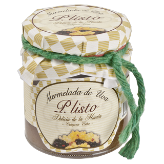 plisto mermelada de uva